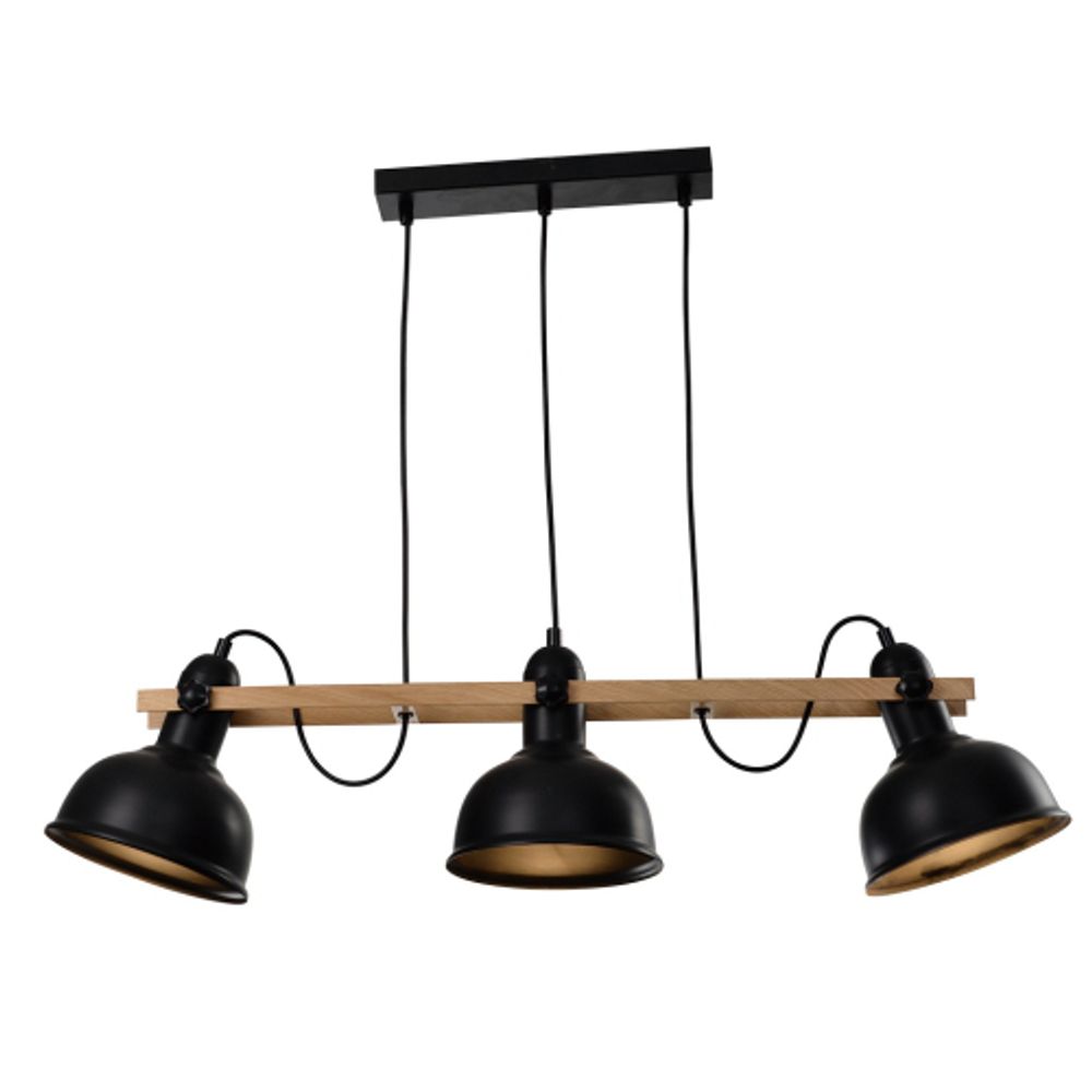 Светильник подвесной (подвес) Rivoli Nathalie 4021-213 3 х Е27 40 Вт лофт - кантри | Лофт-Кантри