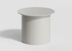 Столик Type D 50 см основание D 39 см (серо-бежевый)