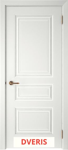 Межкомнатная дверь Смальта 44 ПГ (Белый Ral 9003)