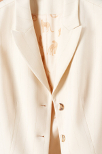 1927 Жакет женский (кремовый полоска)