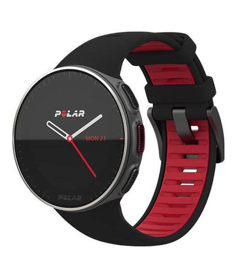 Мультиспортивные часы Polar Vantage V Titan Black/Red 90072459