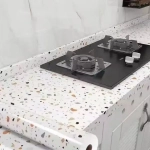 Обои для кухонного стола: маслостойкие к загрязнению, высокотемпературные, влагонепроницаемые, плесеноустойчивые 0,6 х 1 м