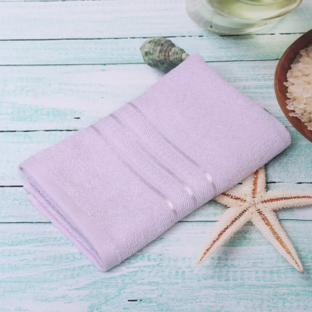 Полотенце махровое 50*80см «Comfort» цвет сиреневый 10300 плотность 300гр/м2