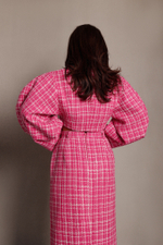 Жакет из твида О-силуэта