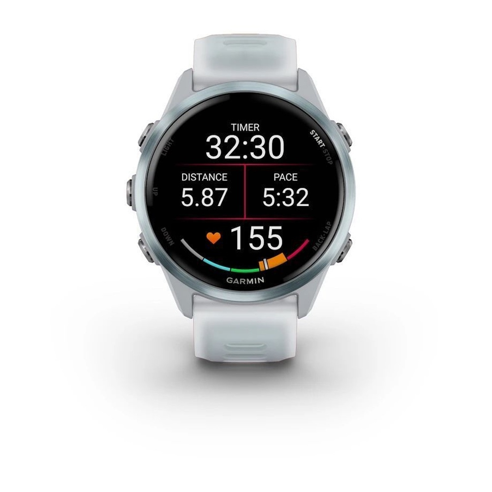Смарт часы Garmin Forerunner 570 - 42 mm Cloud Blue Aluminum Translucent Whitestone / Cloud Blue