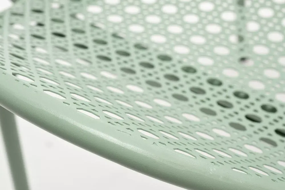 "Гермес" стул стальной, цвет мятный