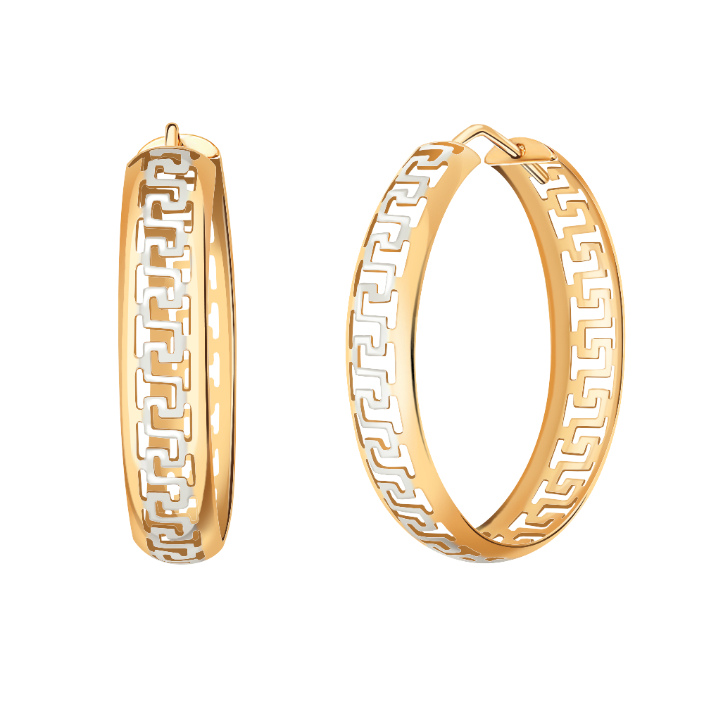 Серьги из золота 585 пробы