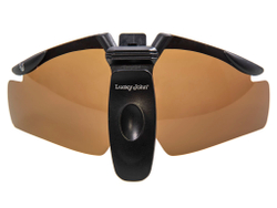 Очки поляризационые клипсы Norfin for Lucky John линзы коричневые 10