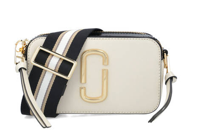 кожаная сумка-мессенджер snapshot Marc Jacobs - бежевый(M0012007)