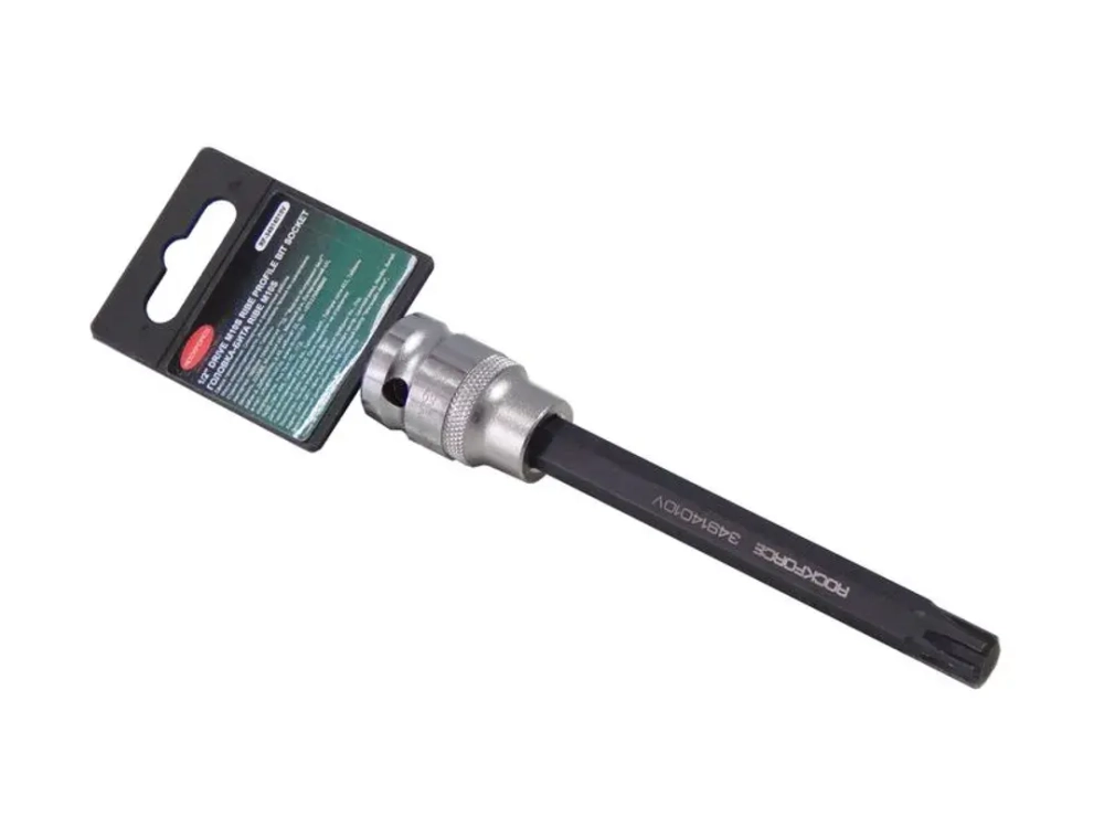 Головка-бита M10S, 140мм, 1/2'', на пластиковом держателе RockForce##Rock FORCE RF-34914010V