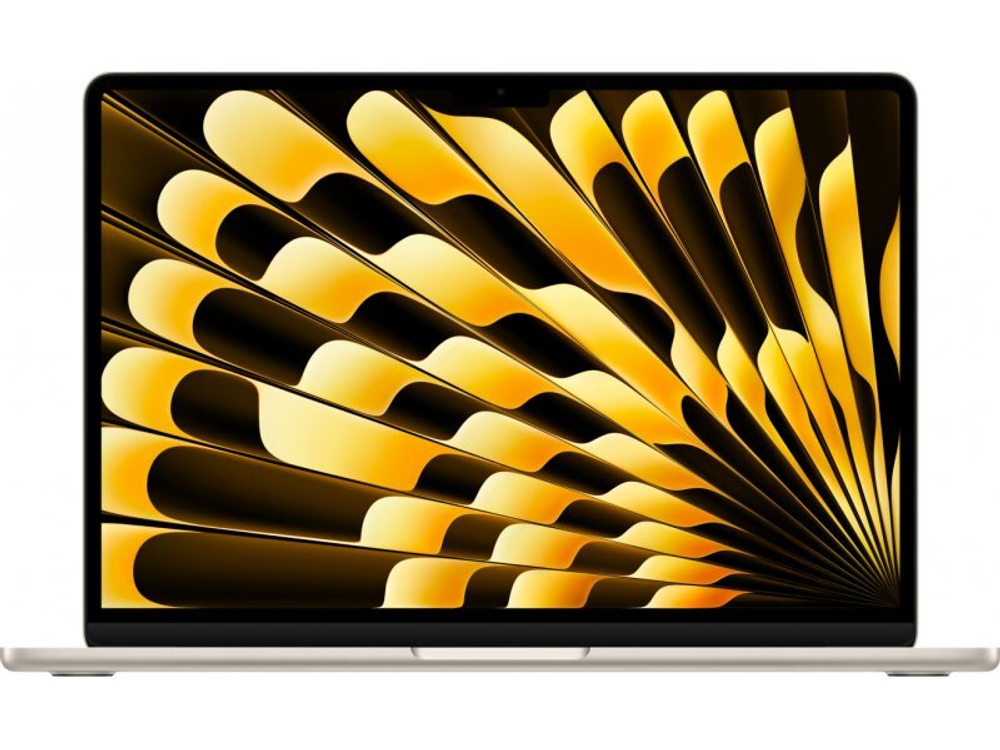 Ноутбук Apple MacBook Air 13 2025 M4 (13.6/2560x1664/24GB/512GB SSD/Apple graphics 10-core) Starlight (MC6A4)