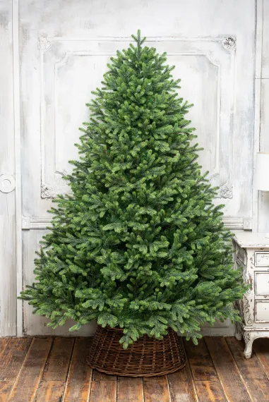 Искусственная елка Венецианская 240 см., литая хвоя+ПВХ, ЕлкиТорг (109240)