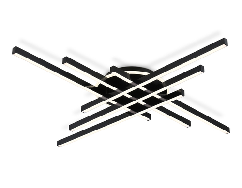 FL6286 BK черный 110W 3000K-6400K 950*950*90 (ПДУ ИК)