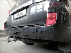 Фаркоп оцинкованный Galia T070C для Toyota Land Cruiser 200 2008-, Lexus LX 2008-(паспорт и сертификат в комплекте)(без электрики)