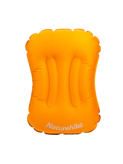 Подушка надувная легкая Naturehike, оранжевая (NH17T013-Z)