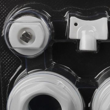 Монтажный комплект Rommer 1/2" без кронштейнов 7 в 1 (RAL 9016)