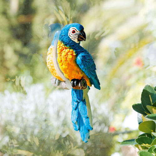 яяФигурка Попугай синий 3D (полистоун)