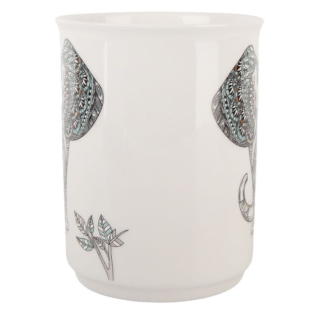 Кружка "Слон" v=430мл (фарфор) (подарочная упаковка)