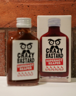 Соус чили Crazy Bastard Суперхот из перца Каролины рипер