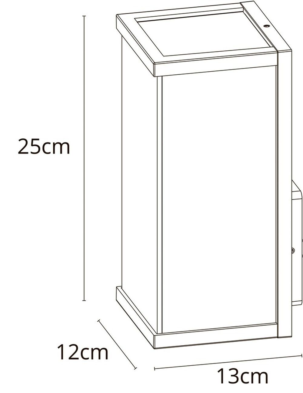 Уличный настенный светильник Arte Lamp