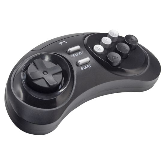 Retro Genesis Controller 16 Bit джойстик беспроводной для HD Ultra, P1