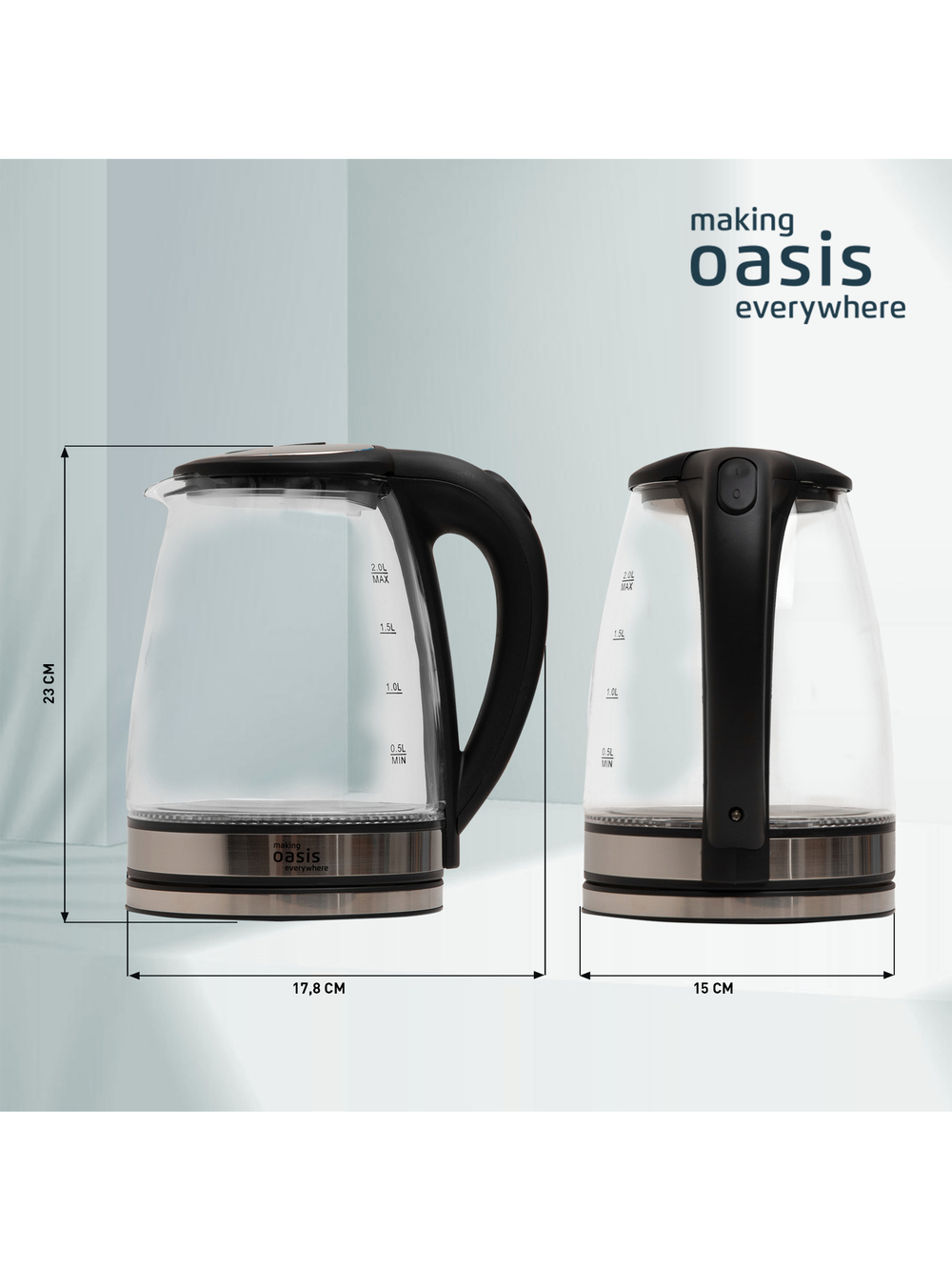 Чайник Oasis everywhere K-8G электрический