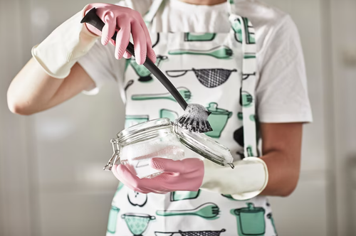 РИННИГ RINNIG Щетка для посуды, черная