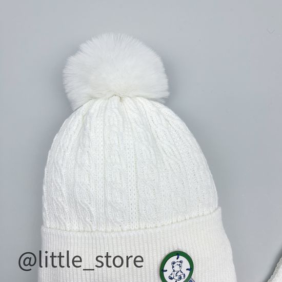 Комплект зимний "Медвежонок" Белый