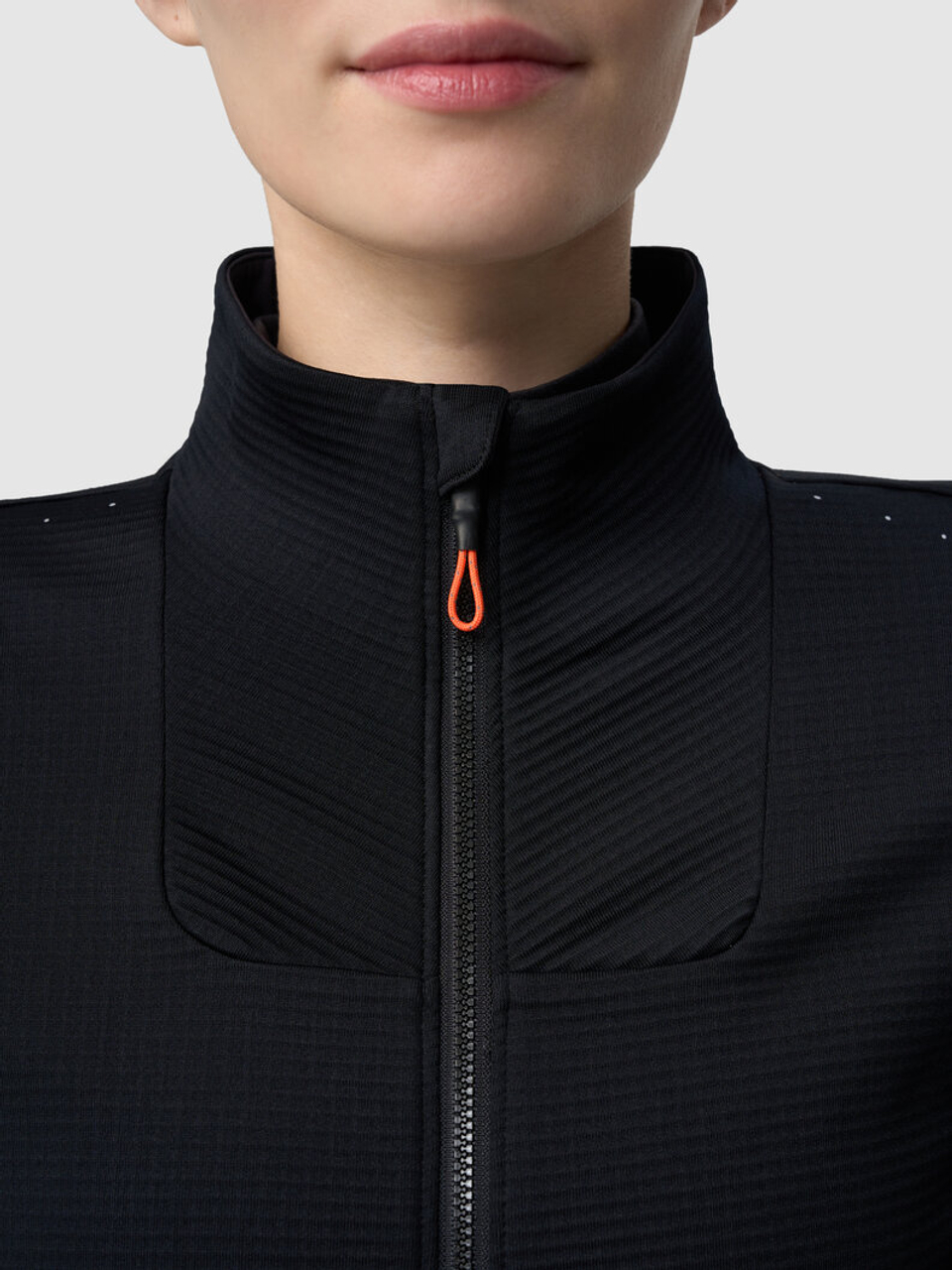 Зимняя беговая кофта GRI Норд женская черная