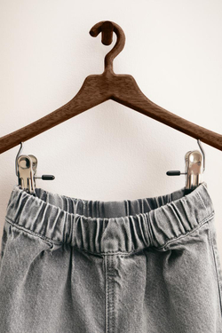 ZARA TIMELESS — ДЖИНСЫ BALLOON, СЕРЫЙ