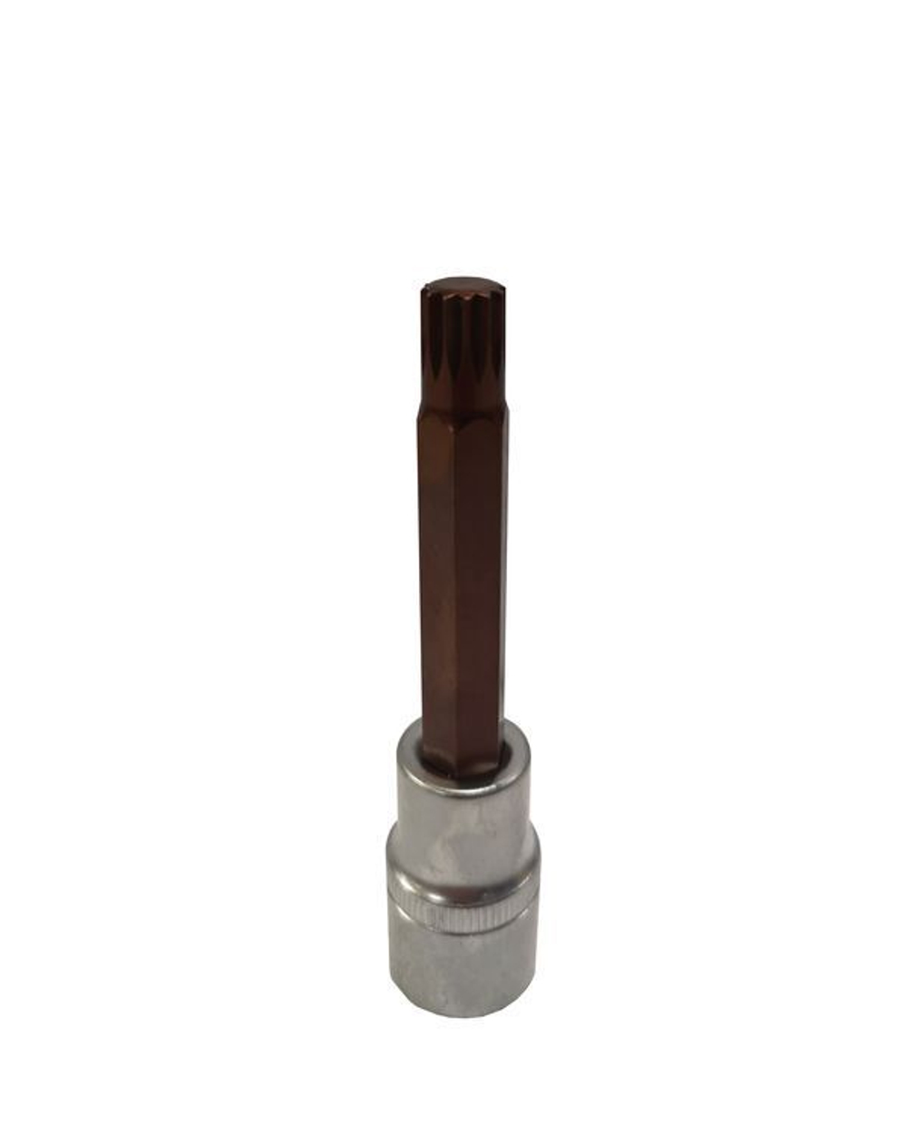 Головка-бита SPLINE 12-лучевая Premium M8 1/2''(L-100мм) RockForce##Rock FORCE RF-34810008 Premium