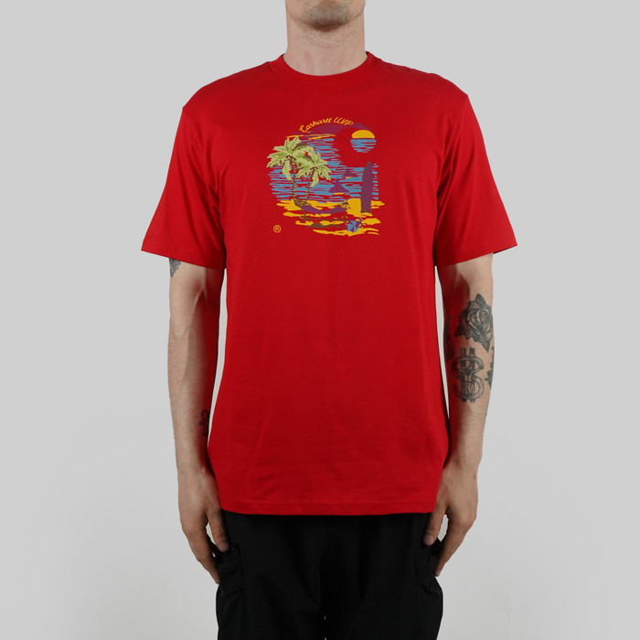 Футболка мужская Carhartt WIP Beach C артикул:I029020 - купить в магазине Дайс