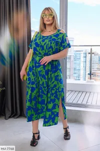 Платье HU-7766 Фабрика Моды