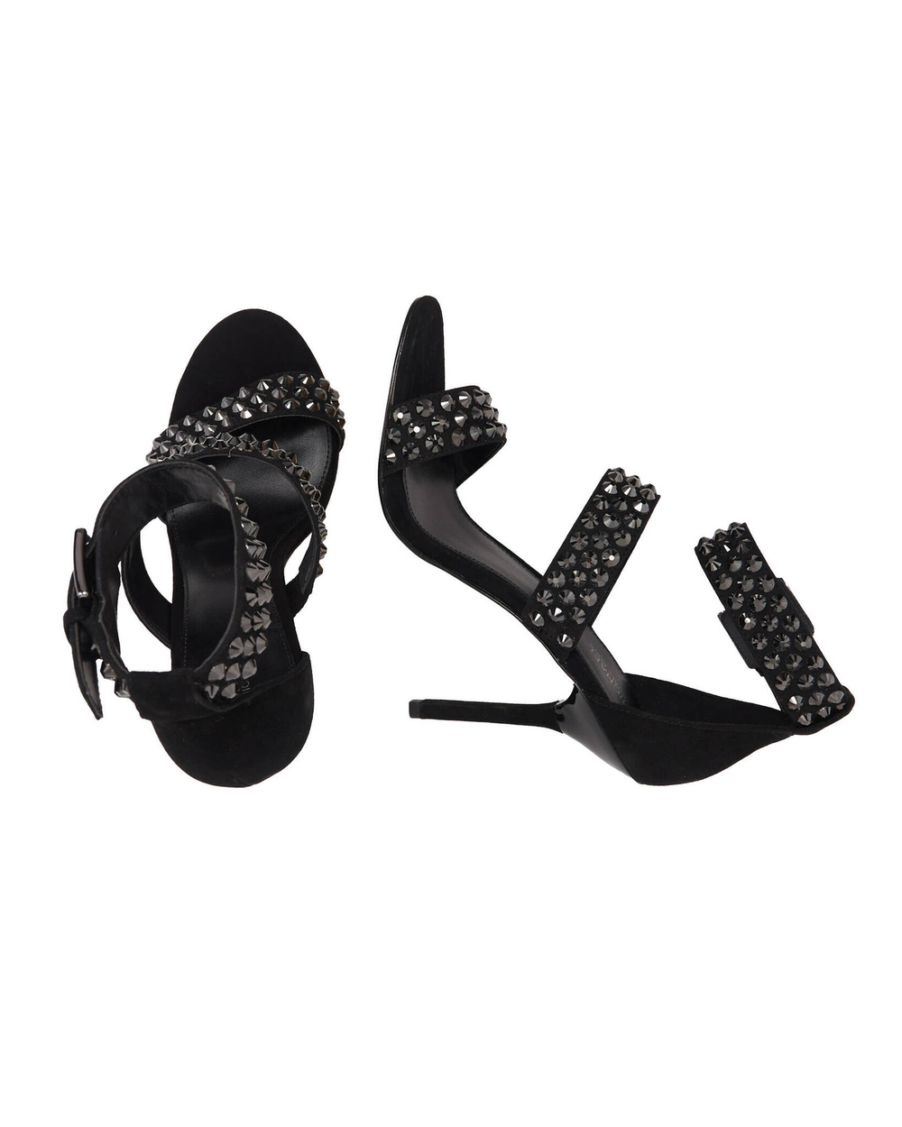 Кожаные босоножки на шпильках amal Michael Kors - черный(40F2AMHS1S)