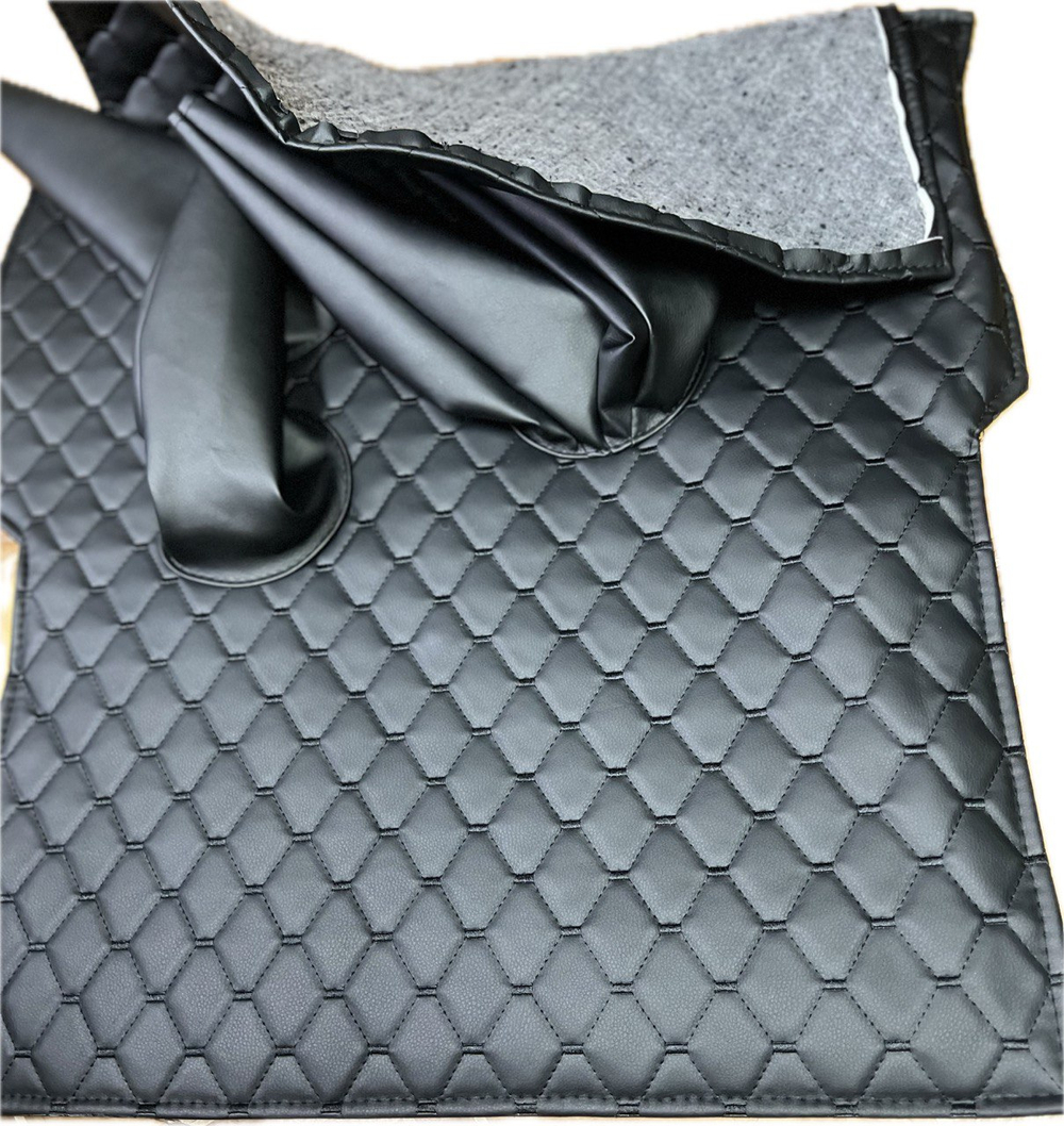 Коврик под рычаги КПП УАЗ 469, 3151 (чёрная нить Рубин)