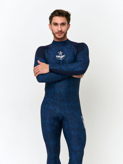 Гидрокостюм Sargan Sport 1001/MBL 2 мм синий микс
