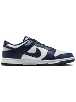 Nike Dunk Anti-Slip Wear-Resistant Low-Top Кроссовки White Blue