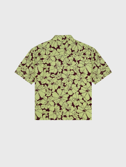 Рубашка Stussy Floral Hawaiian Lime