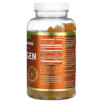 Amazing Nutrition, Amazing Gummies, коллаген, со вкусом апельсина, 120 жевательных таблеток (50 мг в 1 жевательной таблетке)