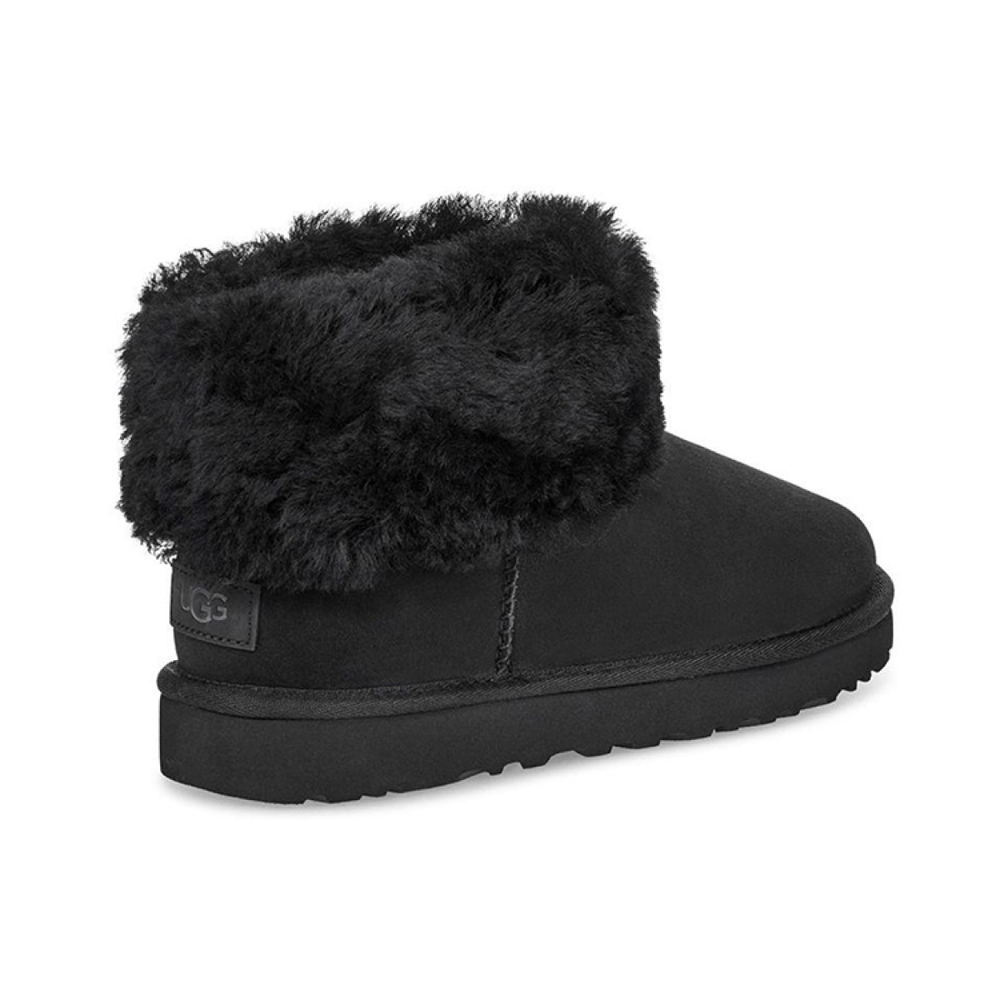 Сапоги UGG Classic Mini Fluff, 1106757-BLK