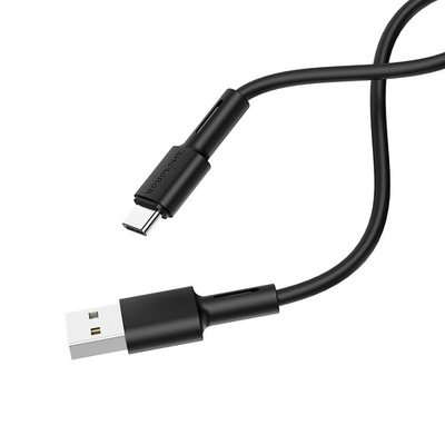 Кабель Borofone BX31 USB-Type-C 3A 1м Silicone Black