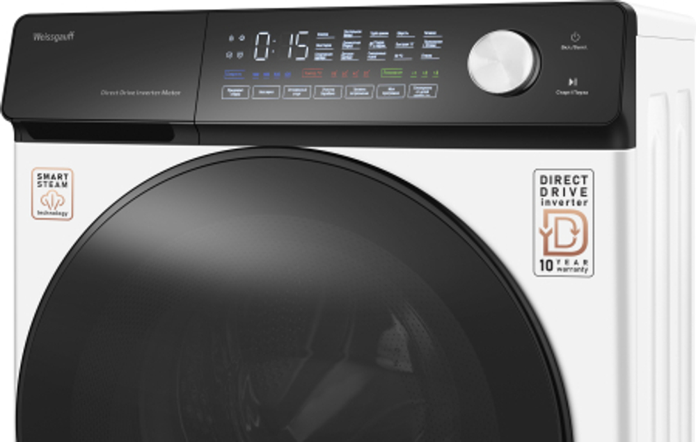 Стиральная машина Weissgauff WM 45126 Steam Direct Drive (434241)