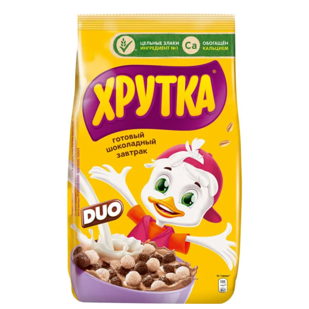 Готовый завтрак Nestle Хрутка Duo 460 гр