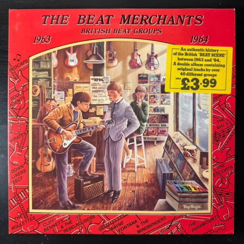 Сборник The Beat Merchants - British Beat Groups 1963-1964 2LP (Англия 1977г.) Т