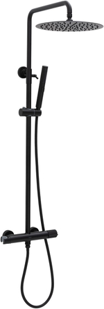 Душевая стойка Allen Brau Liberty 5.33007-31 3 режима, матовый черный