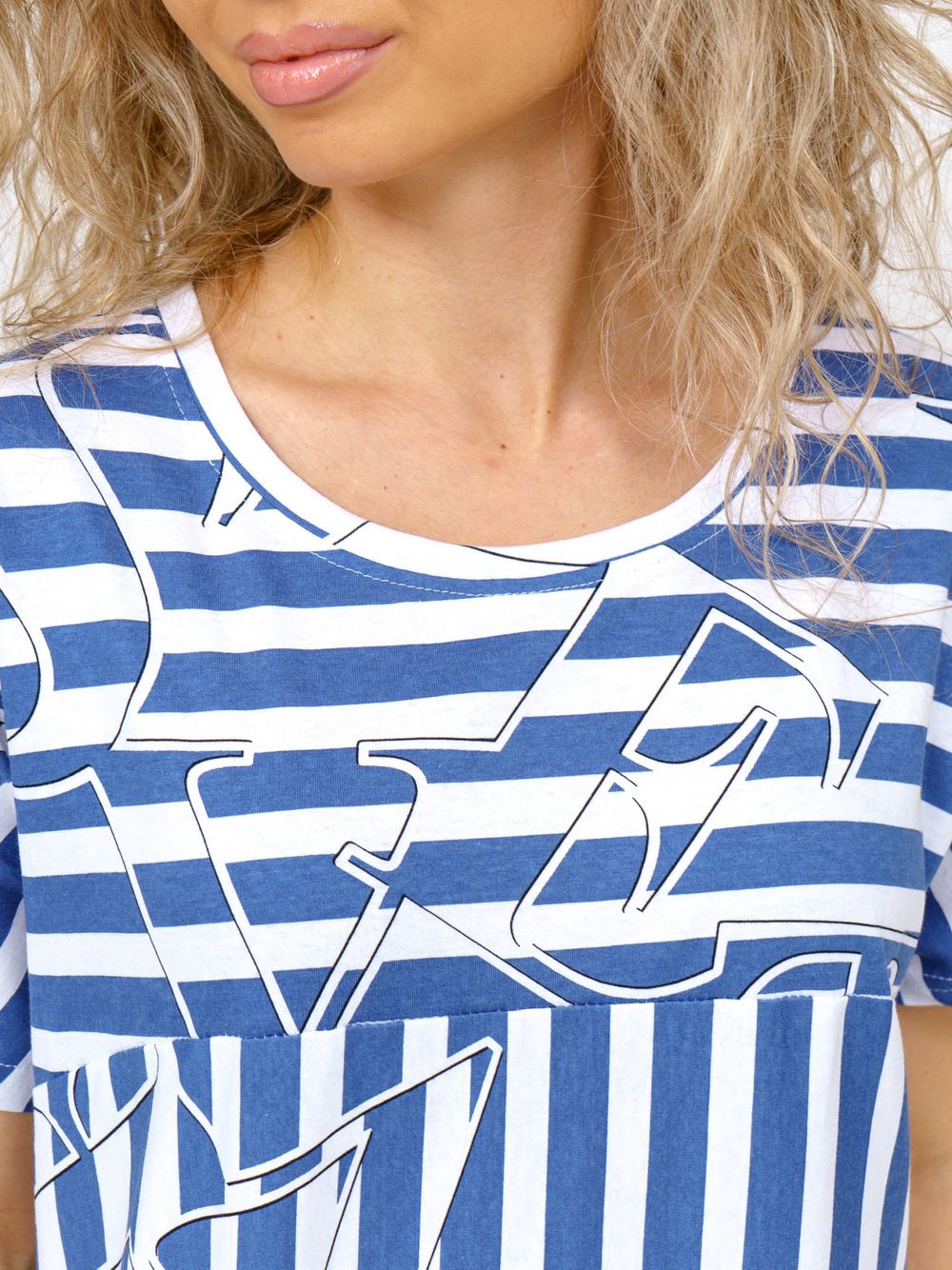 947 Платье "Синий" SveTekst (Акция)