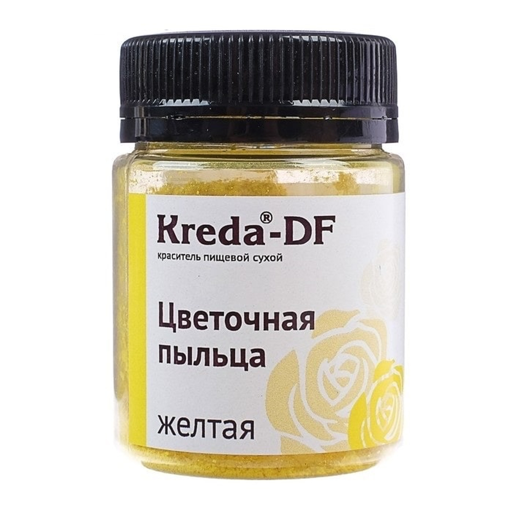 Краситель пищевой сухой Цветочная Пыльца "Kreda" Желтый 5 г