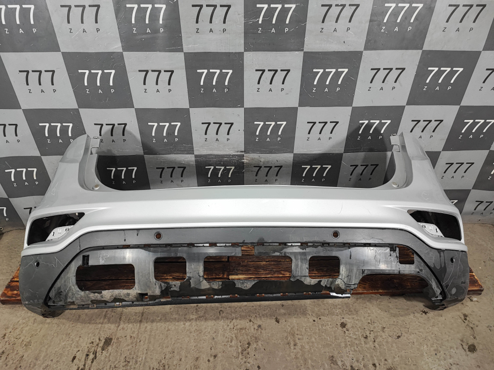 Бампер задний + юбка заднего бампера Hyundai Santa Fe 3 (DM) 15-19 Б/У Оригинал 866112W500
