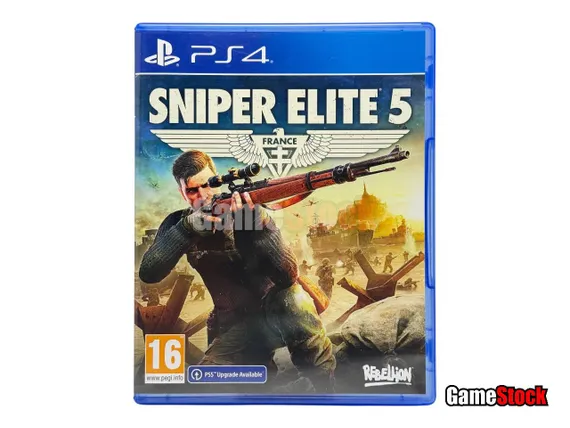 PS4 Sniper Elite 5 (Б/У, Русские субтитры, CUSA-16075)
