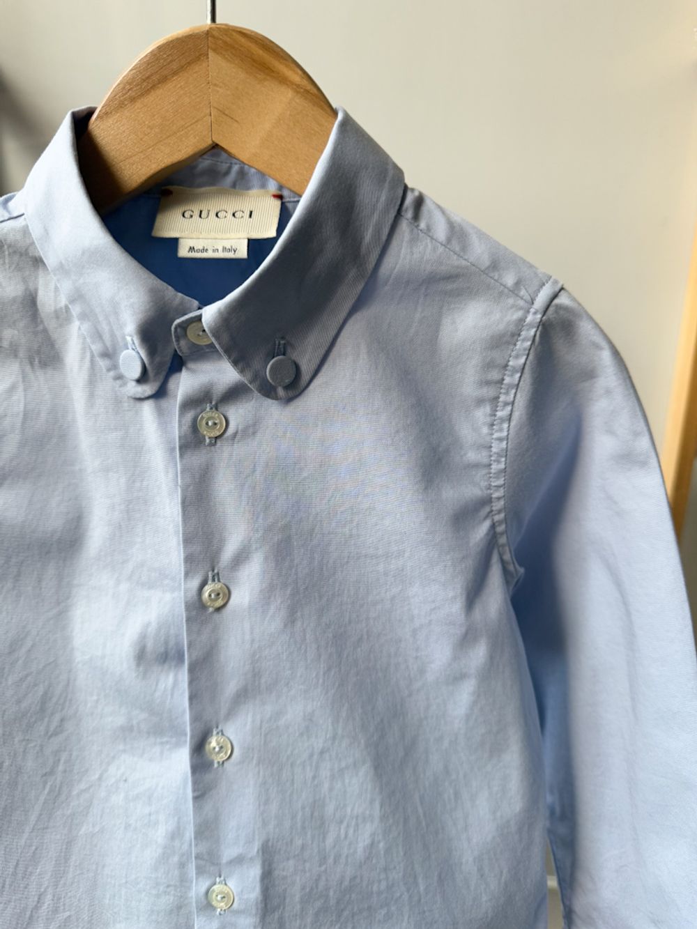 Хлопковая рубашка Gucci, 86